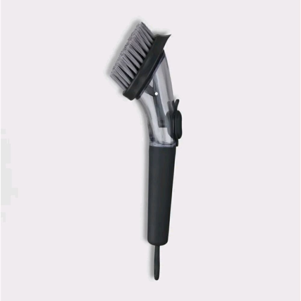 REFILLABLE HANDLE DISH WAND  BRUSH 12"×2.6, GREY